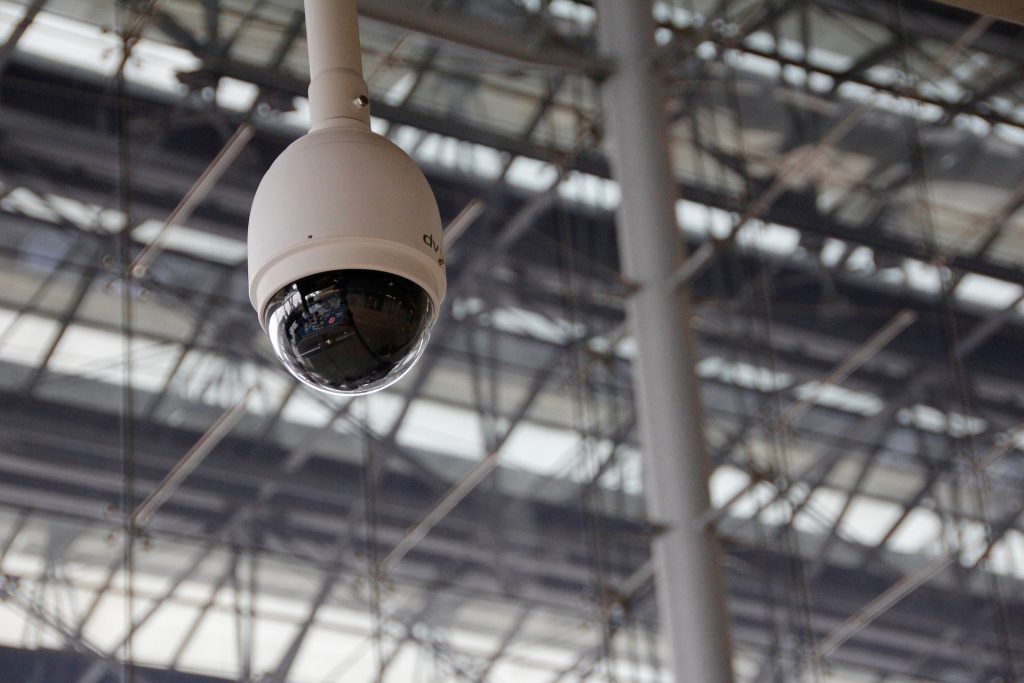 Example of a security camera